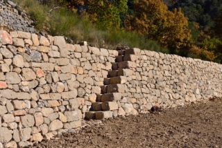 Escalier en Pierres seches